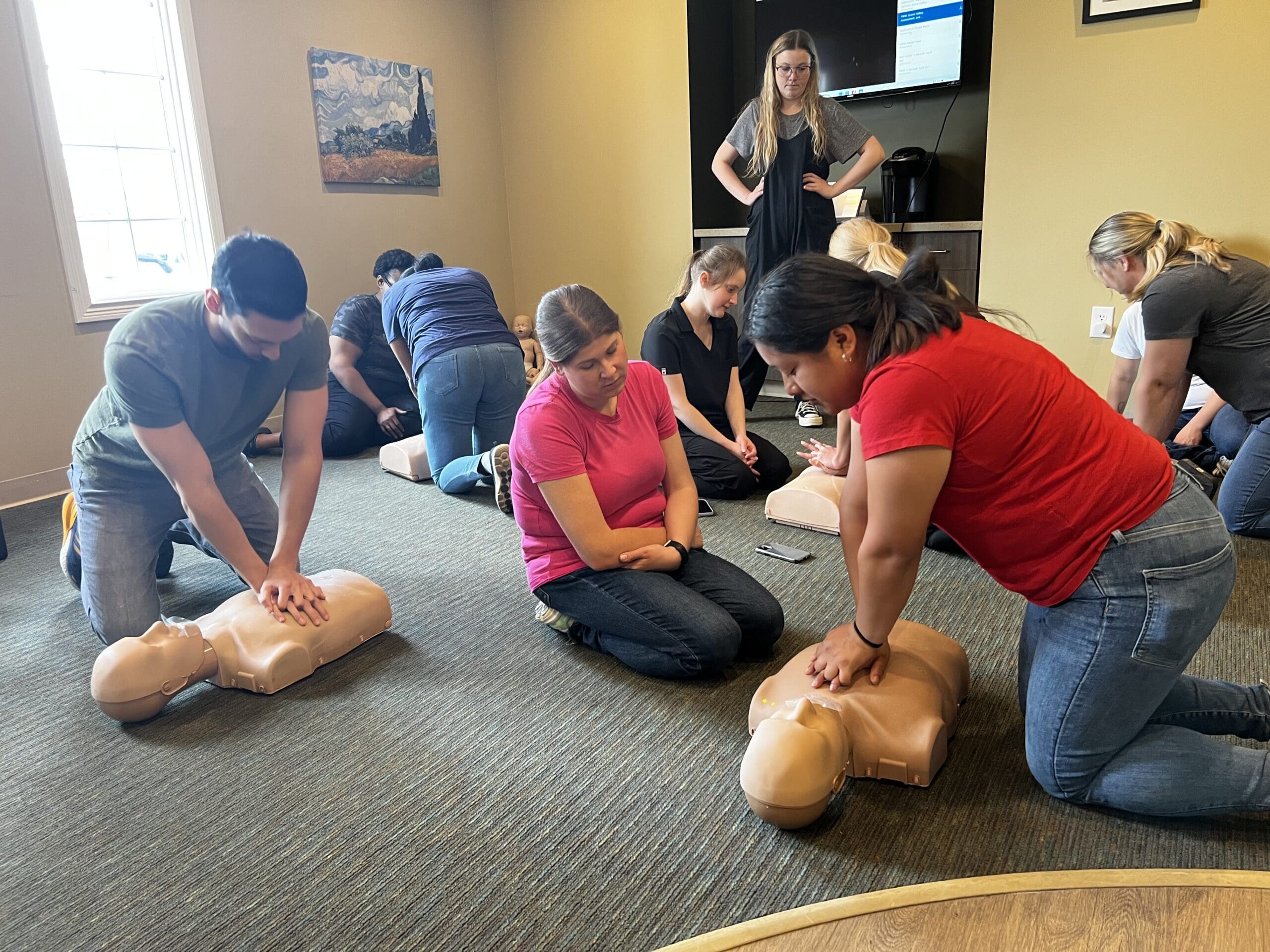 CPR Classes indianapolis red cross aha american heart association