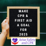 New Years goals CPR First Aid